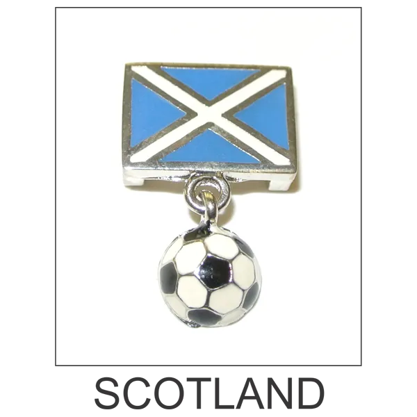 Scotland Soccer Ball Bracelet