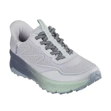 Skechers Womens Switch Back-Mist Trainer Grey/Green