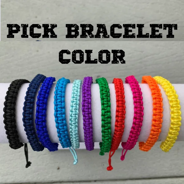 Soccer Adjustable Bracelet - Pick Colors & Charms