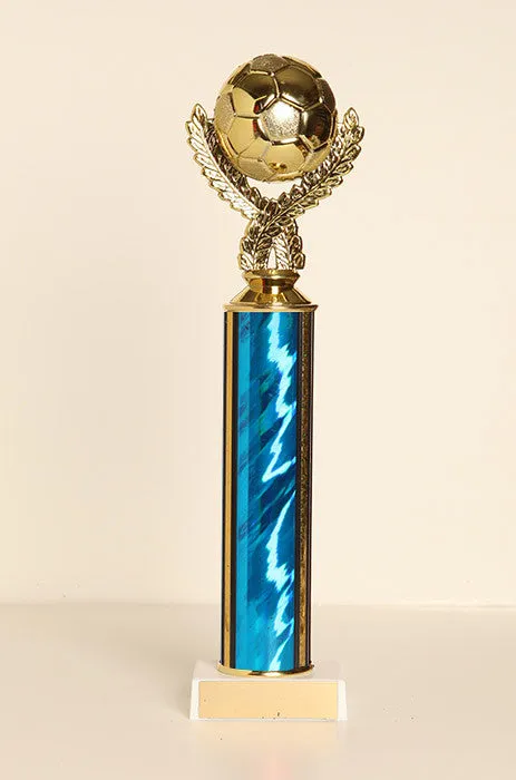 Soccer Ball Tube Trophy