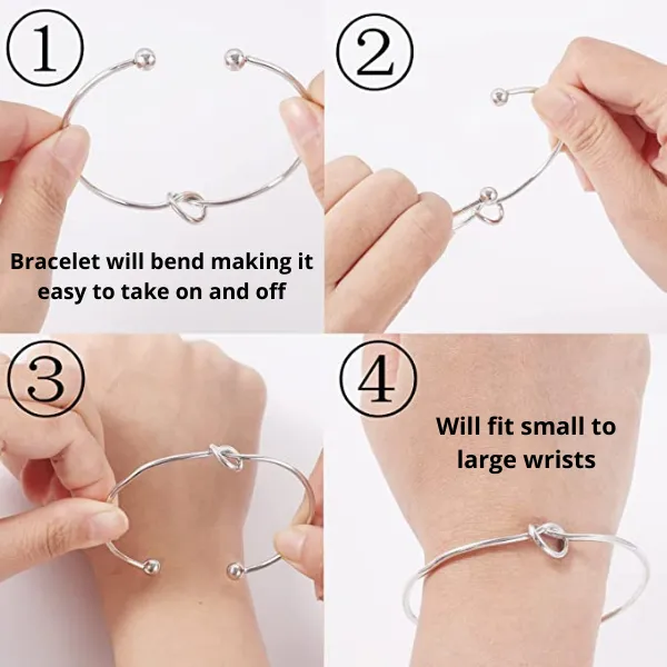 Soccer Knot Bracelet