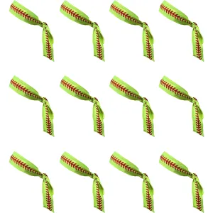 Softball Tie Headbands - 12 Pack