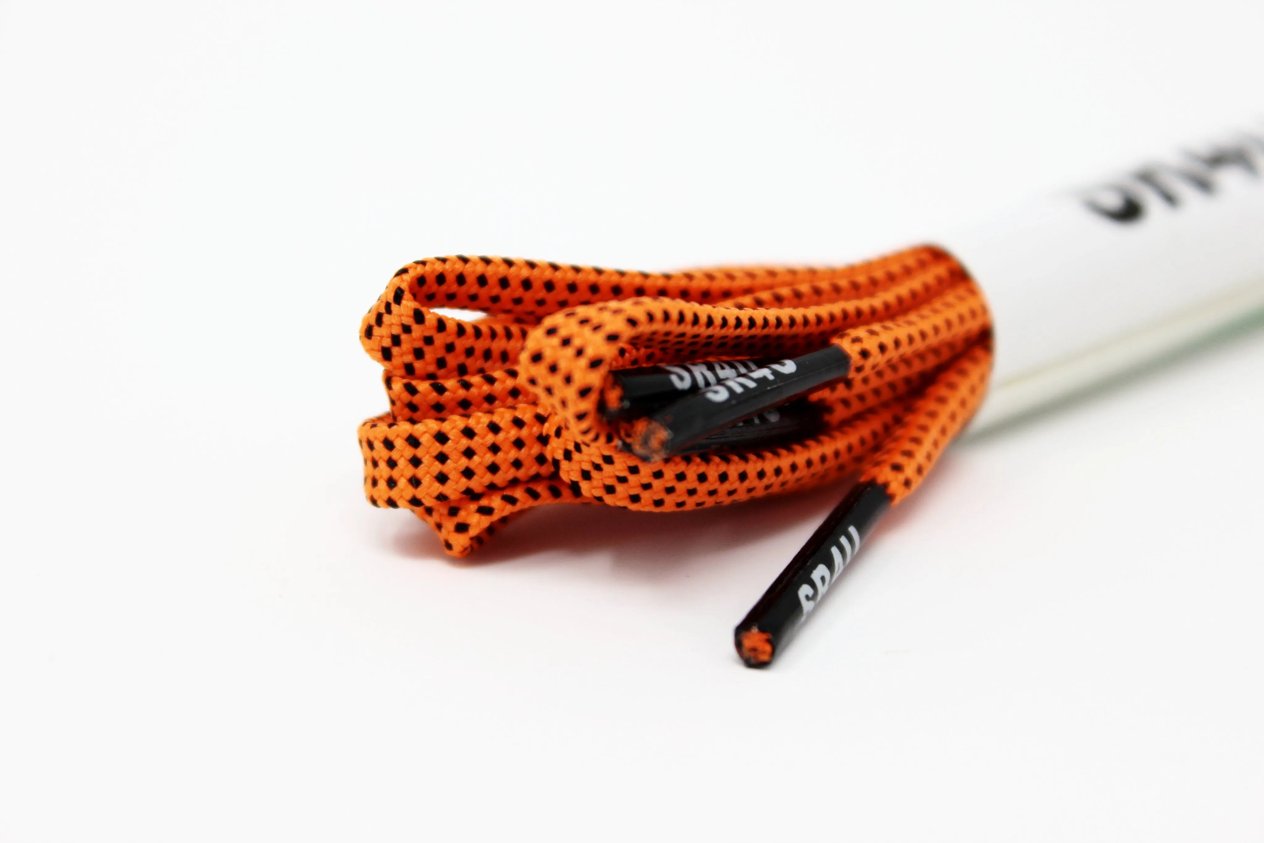 SR4U Laces Orange/Black Speckled Premium