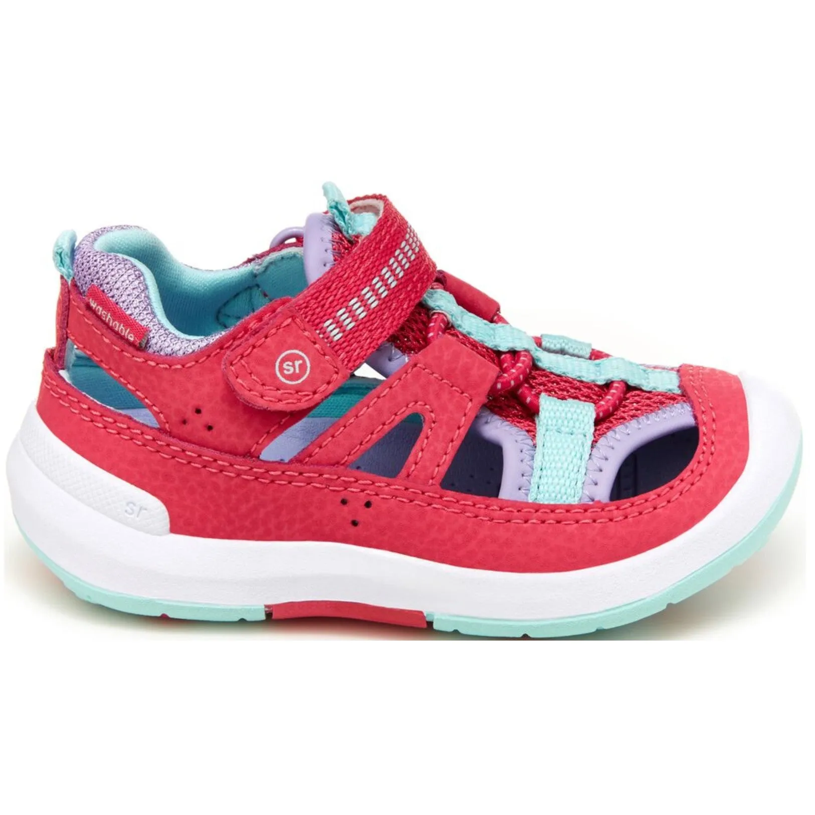 Stride Rite Pink Multi Wade Toddler Sneaker Sandal