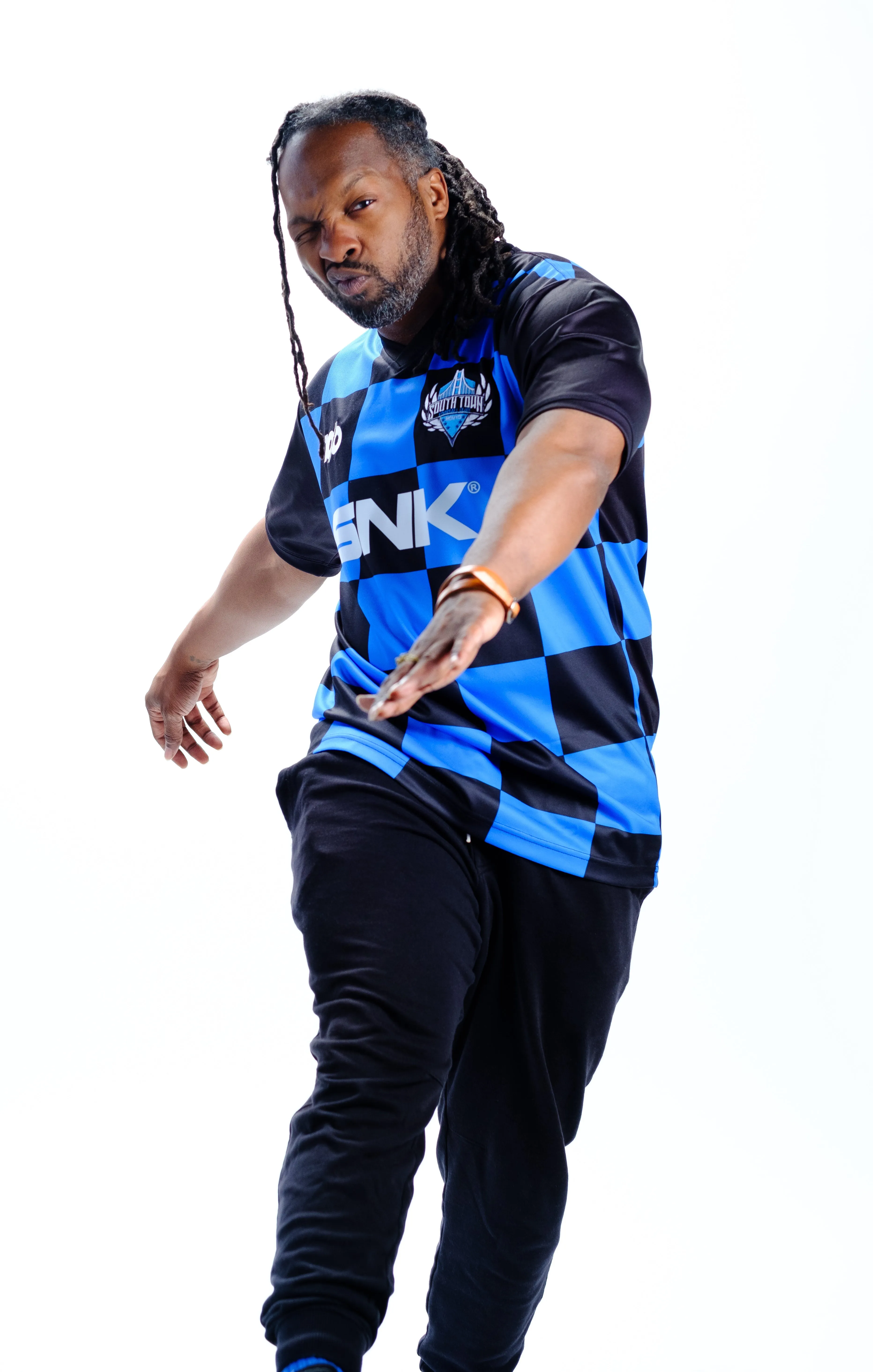 THE KING OF FIGHTERS 'South Town FC' Home Jersey 2024 Season - Blue/Black