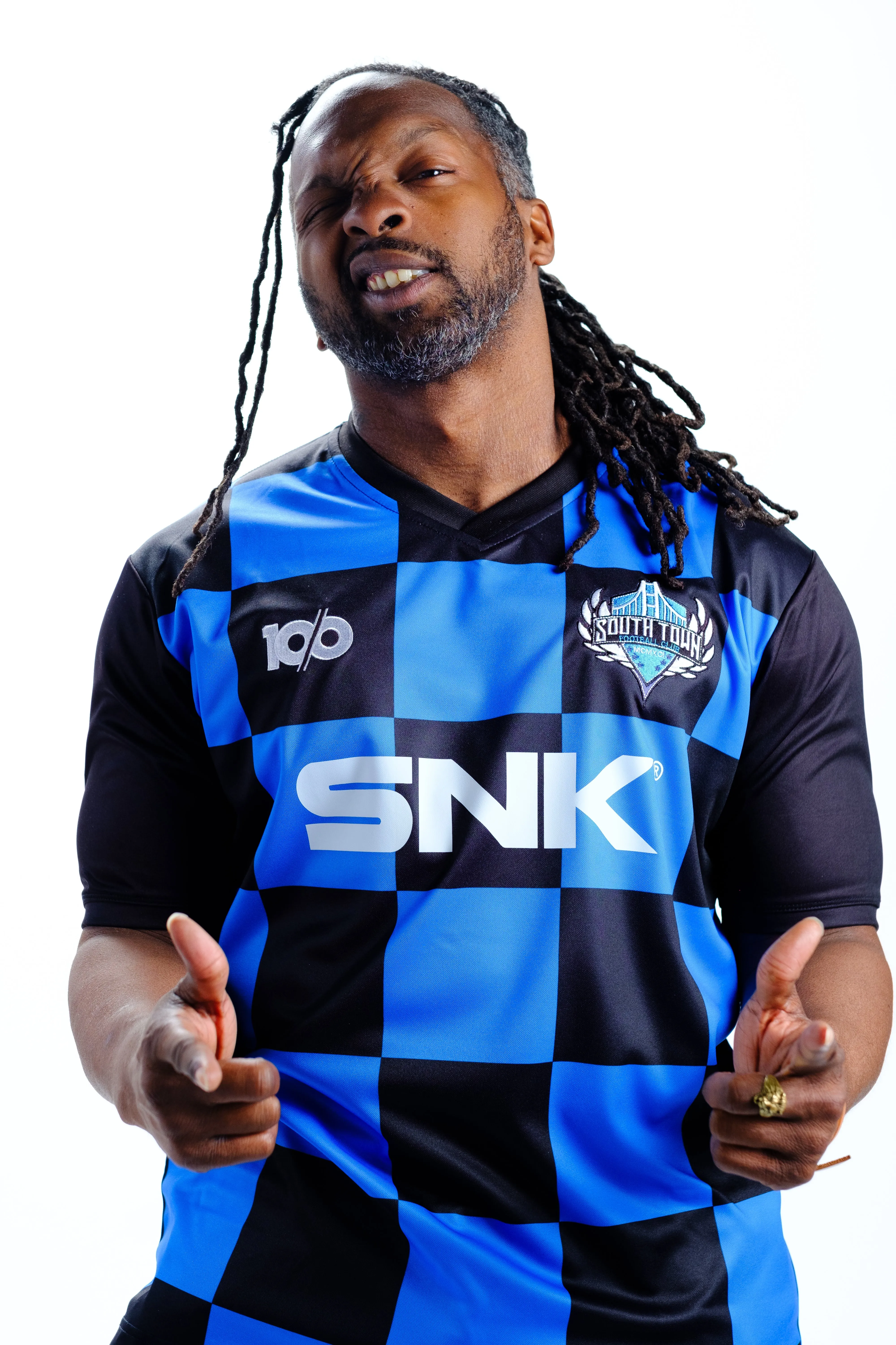 THE KING OF FIGHTERS 'South Town FC' Home Jersey 2024 Season - Blue/Black