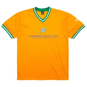 Tompkins Square Deli Squad Soccer Jersey Quartersnacks Yellow