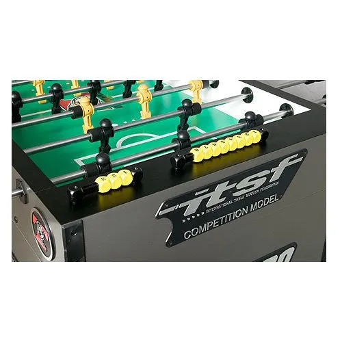 Tornado Tournament Competition T-3000 Professional Foosball Table in Silver