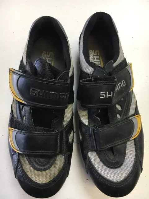 Used Shimano SPD Sr 7 Road Biking Shoes w/ SPD cleats