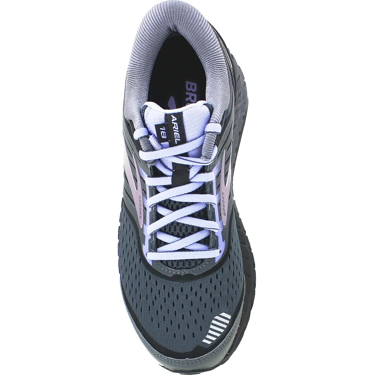 Women's Brooks Ariel 18 Ebony/Black/Thistle Mesh