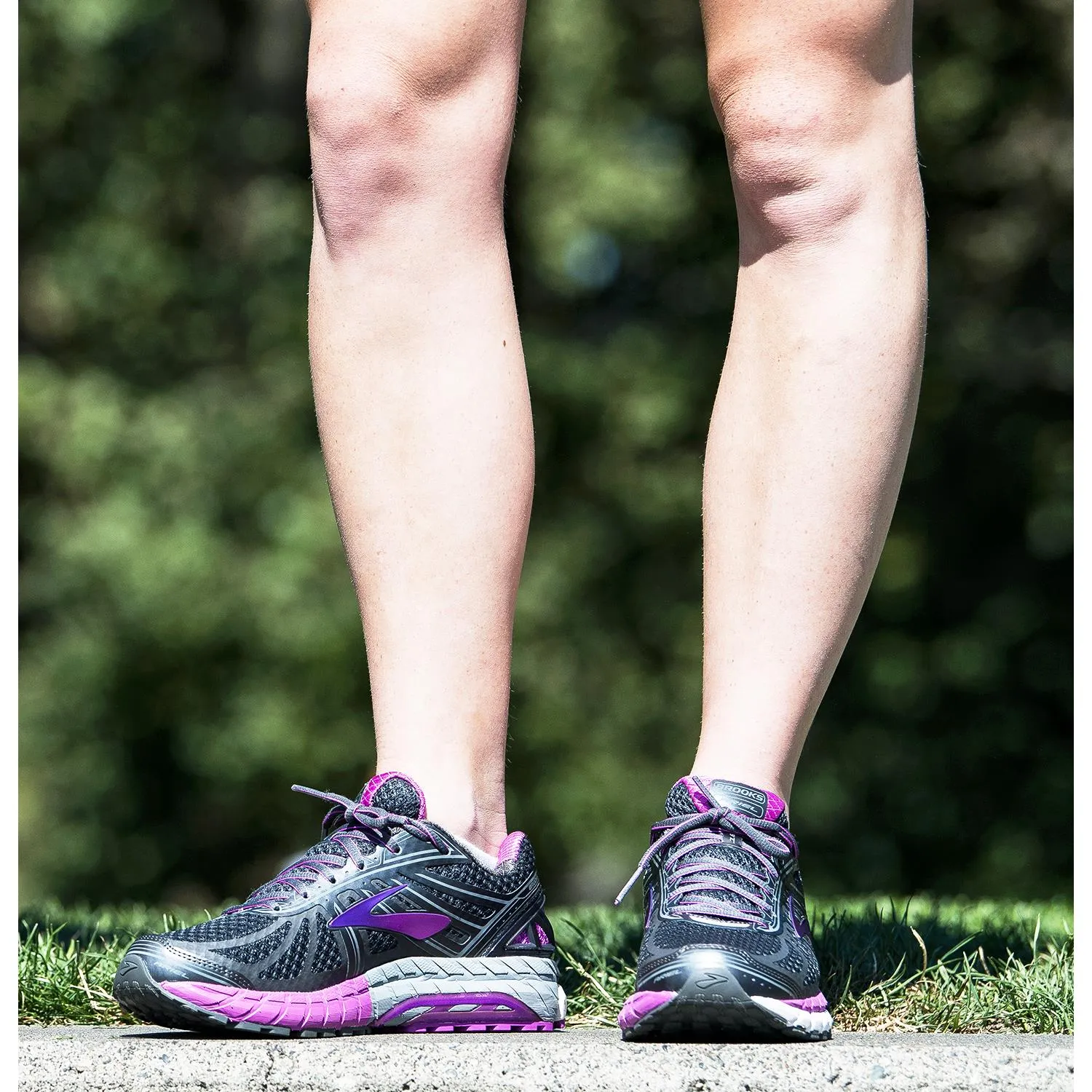 Women's Brooks Ariel 18 Grey/Pink Mesh