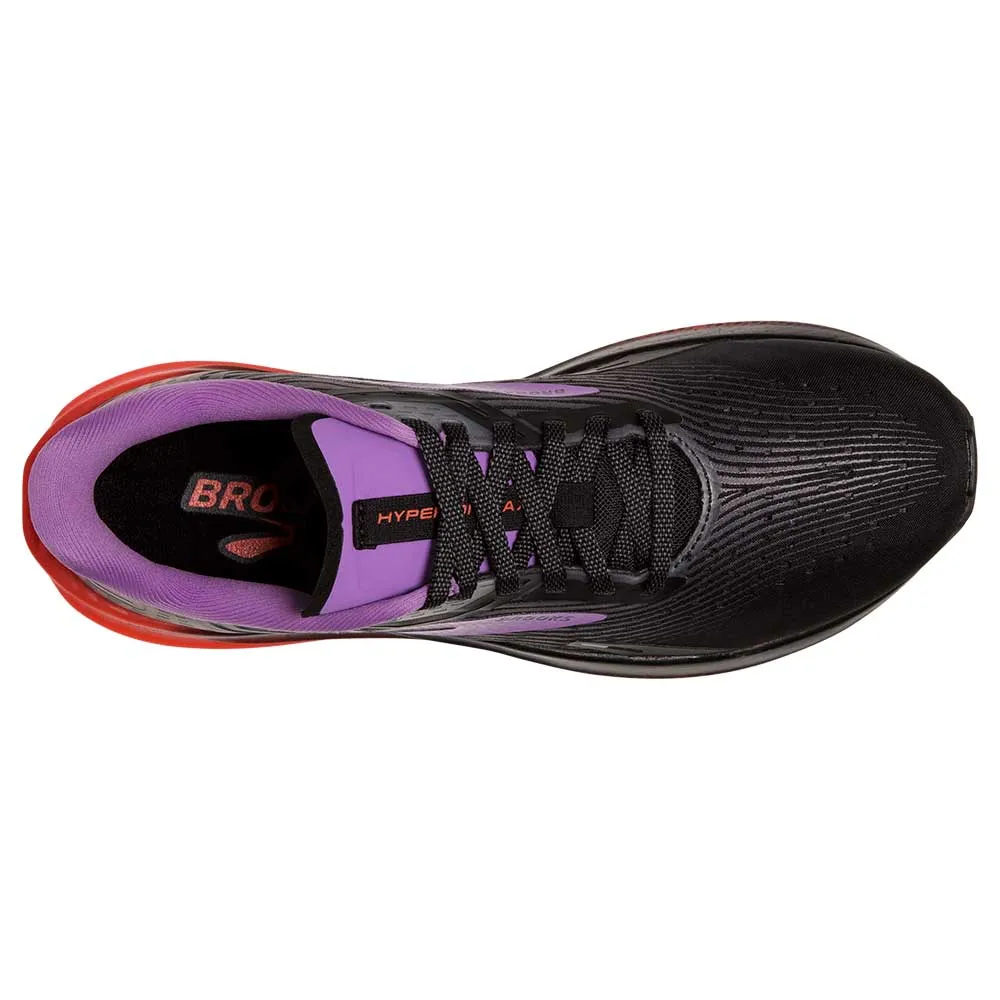 Women's Hyperion Max Running Shoe  - Black/Fiesta/Bellflower- Regular (B)