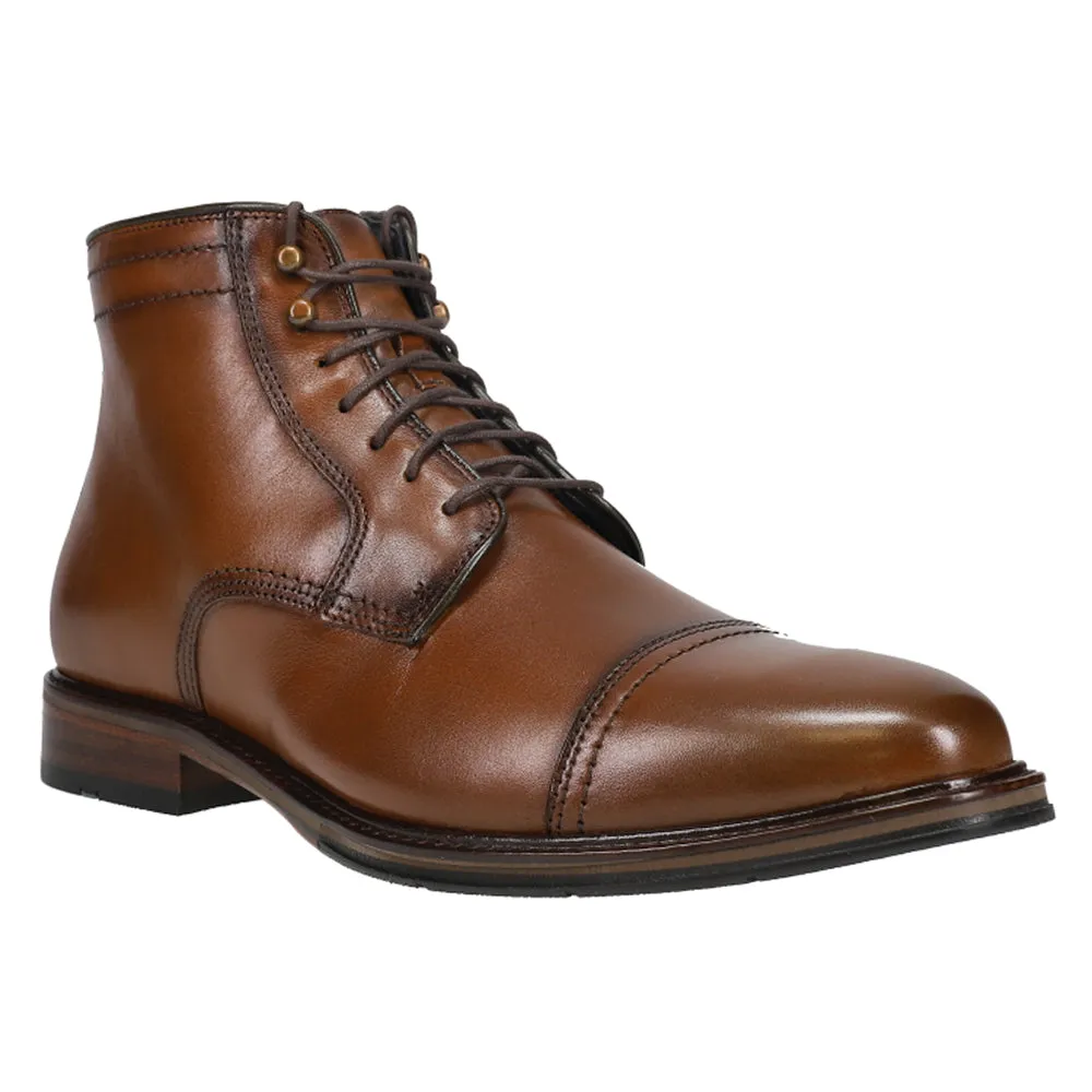 XC Flex Raleigh Cap Toe Zip Lace Up Boots